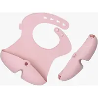 B.Box Siliconen Slabbetje | Blijft Open en Vangt Op | Oprolbaar voor Onderweg | Niet-klevend Silicone | Verstelbaar, Nauwkeurige Pasvorm | Vaatwasserbestendig | Vanaf 4 Maanden