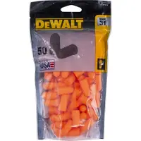 DeWalt DPG12 Wegwerp Oordopjes van Schuim | SNR 31 - DPG12BG50EU