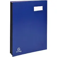 Exacompta Handtekeningenboek A4 Kleurenassortiment 22180E 24 (B) x 2 (D) x 32,7 (H) cm Pak van 5