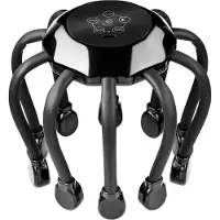 Medivon Octopus Head Massager 14 Massage Points Usb-c Grey