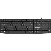 Natec - NKL-1950- TOETSENBORD- NAUTILUS- US LAY-OUT -ZWART- SLANK