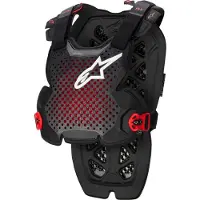 Alpinestars A-1 Pro Borstbeschermer Antraciet Zwart Rood Maat XL-XXL