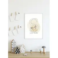 Komar Poster S Zoals Simba - 50x70 Cm - Beige