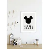 Komar Poster Mickey Mouse Silhouet 50 X 70 Cm