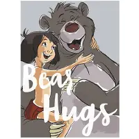 Komar Poster Bear Hug 30 X 40 Cm