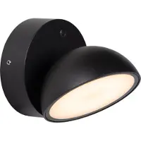 Lucide Finn Outdoor Wandlamp Black