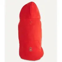 Goo-eez Hondentrui, kangoeroe fleece, rood/zwart