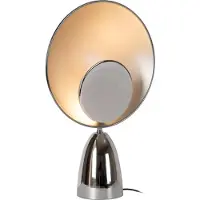 Lucide Design tafellamp Castamar Ø 25,5cm chroom