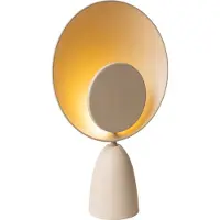 Lucide CASTAMAR - Tafellamp - LED - 1x3W 3000K - Taupe