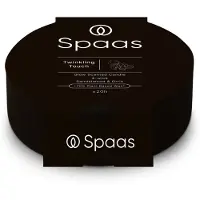 Spaas Geurkaars Essential Collection Twinkling Touch Groen 20 Uur D 13 H 4,5 Cm