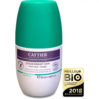 Cattier Aloe Vera & Salie Deoroller 24h 50 ml
