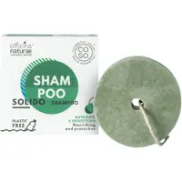Officina Naturae CO.SO. Voedend en beschermend Solid Shampoo - Natuurlijk Shampoo voor normaal tot vettig haar - met bio walnoot en haver extract - Plasticvrij -