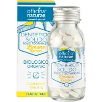 Officina Naturae Bio Tandpasta Tabletten Citroen Biologisch en Plasticvrij - zonder Fluoride -