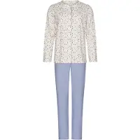 Pastunette Katoenen doorknooppyjama pastel stippen | Maat 52