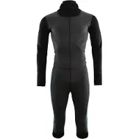 Aclima - Warmwool Overall 3/4 Length - Overall S, zwart