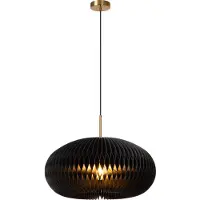 Lucide ARMONI - Hanglamp - Ø 52 cm - 1xE27 - Zwart