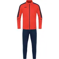 Jako Power Polyesterpak Heren - Flame / Marine | Maat: M