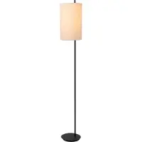 Lucide MAGIC - Vloerlamp - Ø 24 cm - 1xE27 - Zwart - Japandi