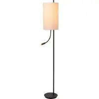 Lucide MAGIC - Vloerlamp - Ø 24 cm - 1xE27 - Zwart