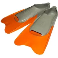 Madwave Pool Colour Short Swimming Fins Oranje,Grijs EU 36-37