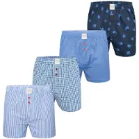 Phil&Co. Boxershorts gemengde kleuren