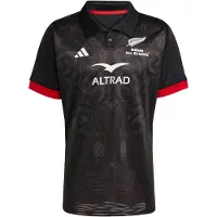 Adidas Tricot 'Māori All Blacks' rood / zwart / wit