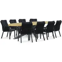 Lifestyle Garden Furniture Lifestyle Verona/Diogo 280 cm dining tuinset 9-delig