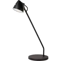 Lucide MILNE - Bureaulamp - LED Dimbaar - 1x8W 2700K - Zwart