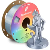 Polymaker CA03018 Panchroma Silk Filament PLA kunststof Zijdeglans 1.75 mm 1000 g Silver, Zilver (glanzend) 1 stuk(s)