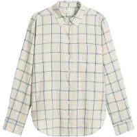 Marc O'Polo Blouse crème / blauw / lichtblauw