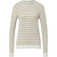 Comma casual identity Trui beige / wit