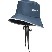 Playshoes Hoed marine / zilvergrijs / zwart / offwhite