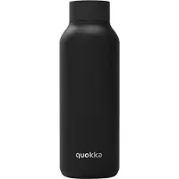 Quokka Drinkfles Rvs Solid Jet Black 510 Ml Zwart
