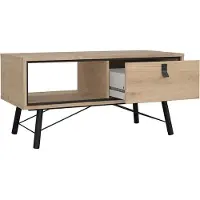 Ebuy24 Ry salontafel 1 lade eikdecor.