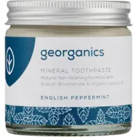 Georganics Tandpasta Engelse pepermunt 120 ml Tandpasta