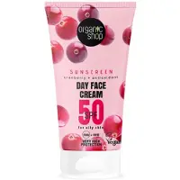 Organic Zonnebrandcréme Gezicht Spf 50 Vette Huid 50 Ml