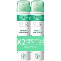SVR Spirial Spray Végétal 48h Duo 2x75 ml Spray