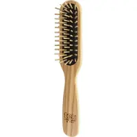 TEK Slim Rectangular Brush With Short Wooden Pins