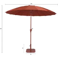 Zuiver Parasol Sunshine Set Red