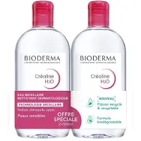 Bioderma Créaline H2O Original Micellair Water Set van 2 x 500 ml