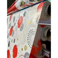 Promo Linge Kersttafelkleed van tafelzeil – Nova Star – per meter verkocht