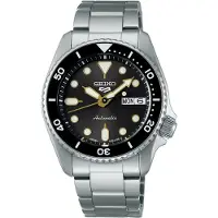 Seiko 5 sports automatic day-date 38mm case grey dial 10 bar
