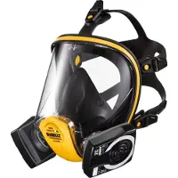 DeWalt DXIR1FFMMP3 Lichtgewicht Herbruikbaar Volgelaatsmasker met P3 filters | Maat M - DXIR1FFMMP3