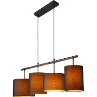 Lucide Maya Hanglamp 4 Lights | Black