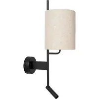 Lucide Wandlamp Magic met extra lampje en USB oplaadpunt