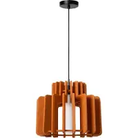 Lucide Design hanglamp Rollo 40cm terracotta