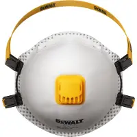 DeWalt DXIRFFP310 FFP3 Wegwerp Stofmasker - 10 Stuks