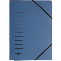 Pagna Sorteermap 24007-02 Karton A4 Blauw