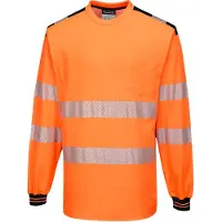 Portwest PW3 Hi-Vis T-shirt met lange mouw T185