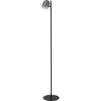 Lucide SKANSKA RECH - Oplaadbare Vloerlamp Binnen/Buiten - Accu/Batterij - Ø 23 cm - LED Dimb. - 1x3W 3000K/6000K - IP44 - Grijs ijzer